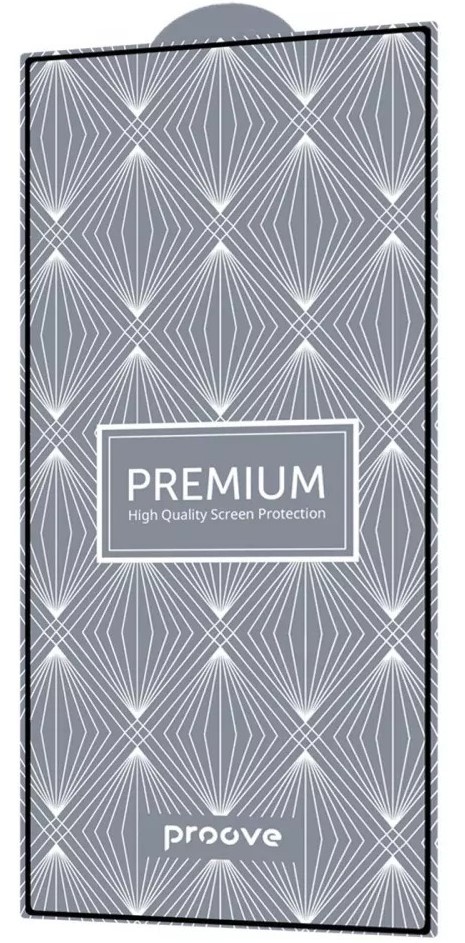 Захисне скло для смартфону Proove Premium for Samsung Galaxy S24 Ultra black (PGPPMSS24U01) - Фото 1