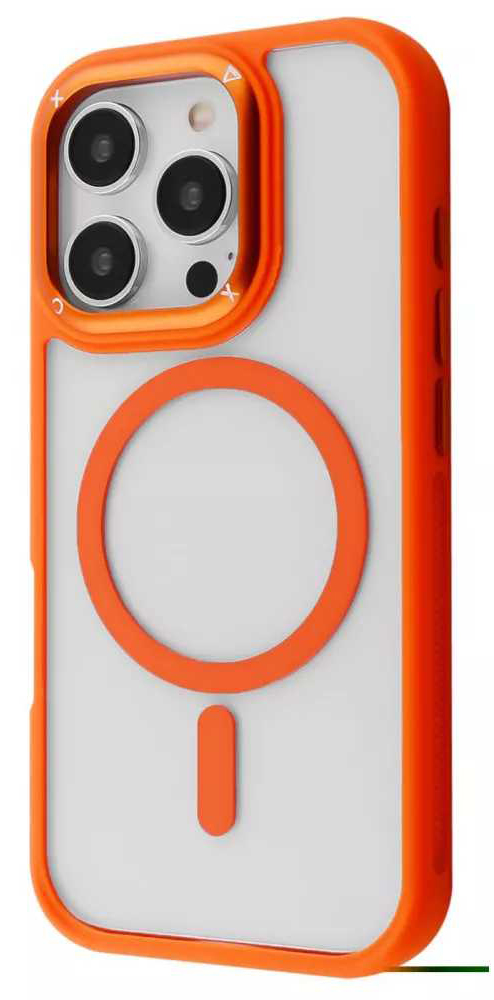 Чохол для смартфону Proove Clear Essence Case with Magnetic Ring iPhone 12 Pro Max Orange (PCCEIP12PM10) - Фото 1