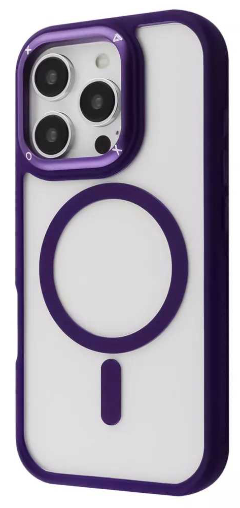 Чохол для смартфону Proove Clear Essence Case with Magnetic Ring iPhone 12 Pro Max Deep Purple (PCCEIP12PM04) - Фото 1