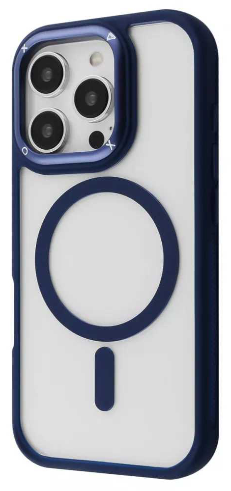Чохол для смартфону Proove Clear Essence Case with Magnetic Ring iPhone 12/12 Pro Midnight Blue (PCCEIP120P08) - Фото 1