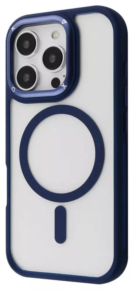 Чохол для смартфону Proove Clear Essence Case with Magnetic Ring iPhone 14 Midnight Blue (PCCEIP140008) - Фото 1