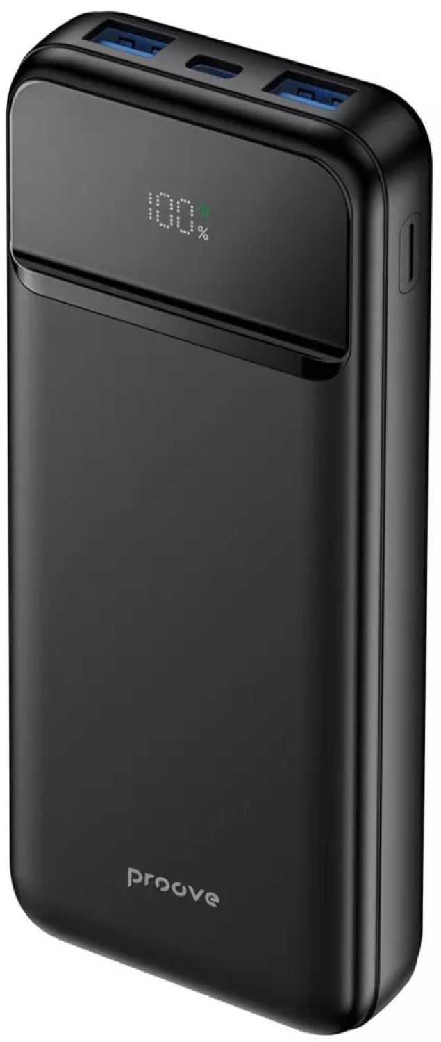 Батарея мобільна Proove Illuminator 2 22.5W 10000mAh Black (PBIP10212201) - Фото 1