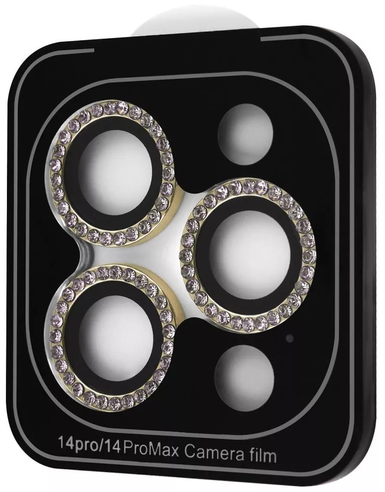 Захисне скло для смартфону Proove для камери VS1 iPhone 14 Pro/14 Pro Max Gold (CPPVSI14PM13) - Фото 1