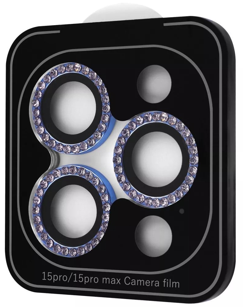 Купить Защитное стекло для смартфона Proove для камеры VS1 iPhone 15 Pro/15 Pro Max Dark Blue (CPPVSI15PM26) - Фото 1 Защитное стекло для смартфона Proove для камеры VS1 iPhone 15 Pro/15 Pro Max Dark Blue (CPPVSI15PM26) - Фото 1