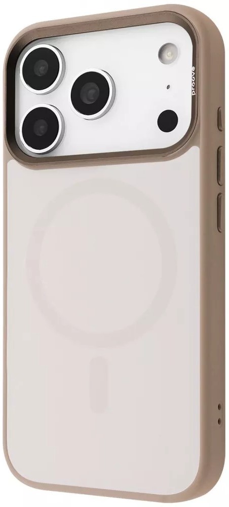 Чохол для смартфону Proove Sapphire Case with Magnetic Ring iPhone 17 Pro Desert Titanium (PCSAIP17P033) - Фото 1