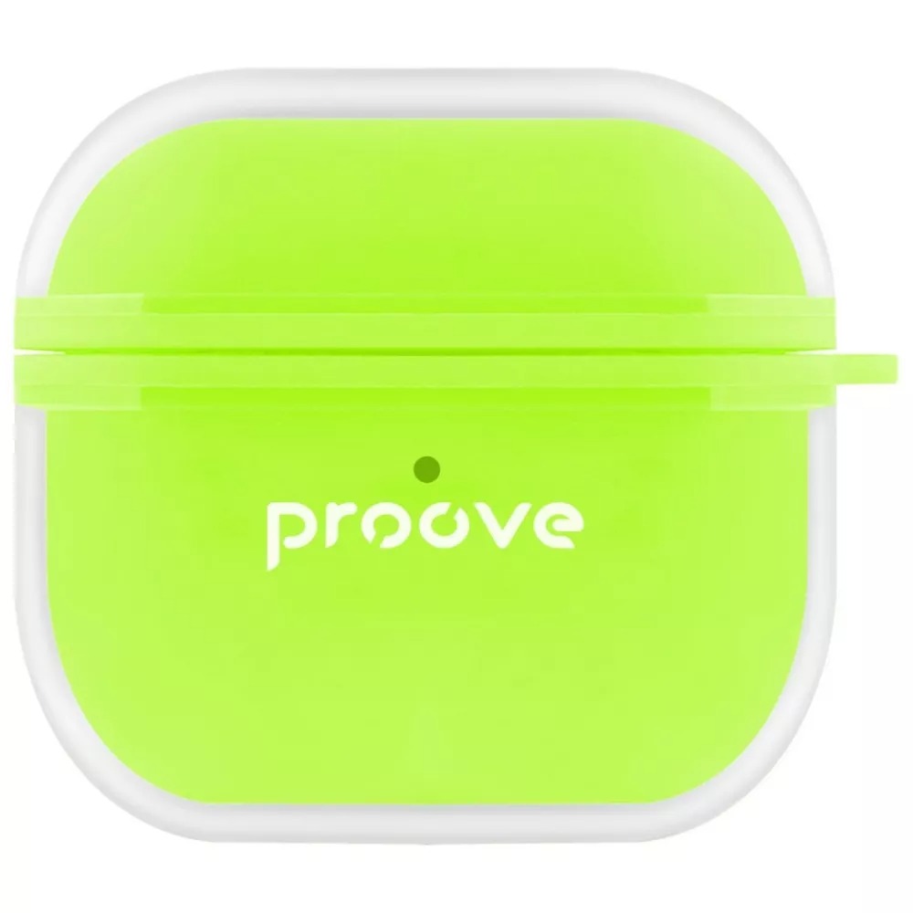 Чехол для наушников Proove Air Bump Case AirPods 4 green (PCABAR040006) - Фото 1