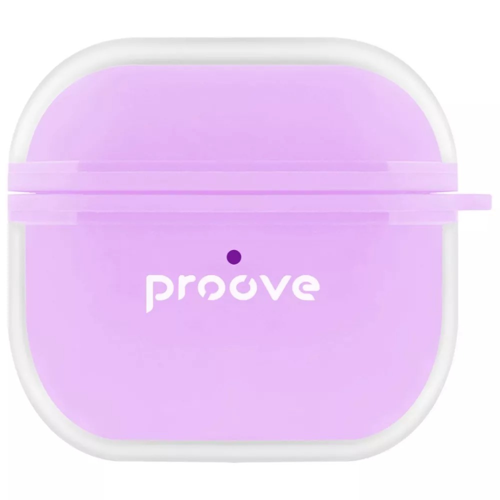 Чехол для наушников Proove Air Bump Case AirPods 4 light purple (PCABAR040007) - Фото 1