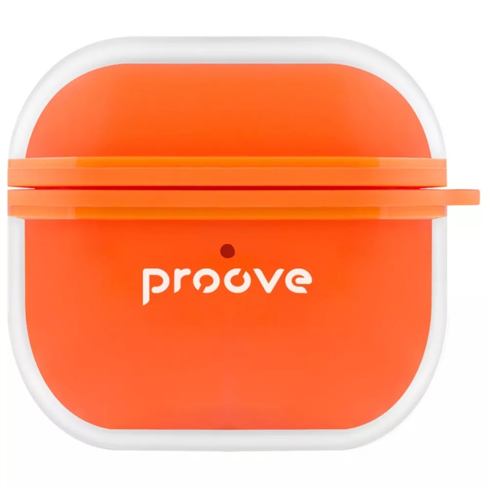 Чехол для наушников Proove Air Bump Case AirPods 4 orange (PCABAR040010) - Фото 1