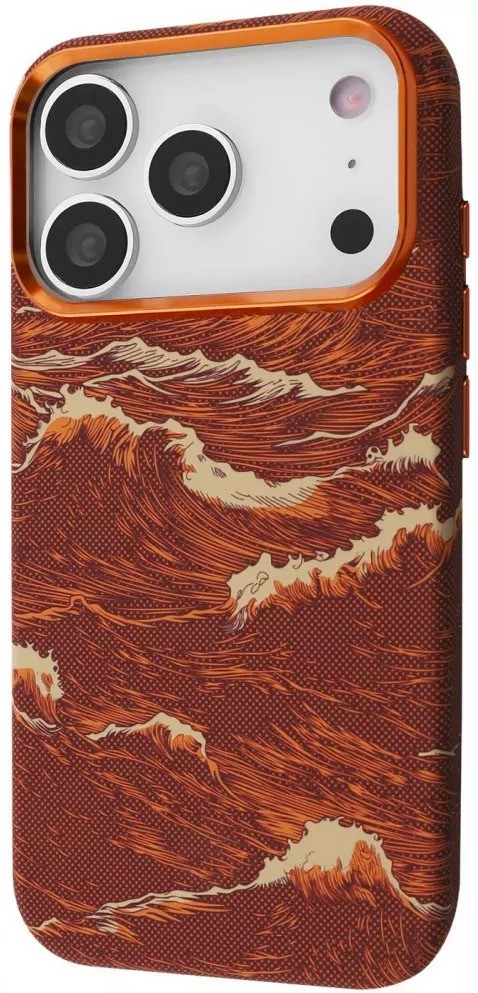 Чохол для смартфону Proove Gleam Case with Magnetic Ring iPhone 17 Pro orange ocean (65182) - Фото 1