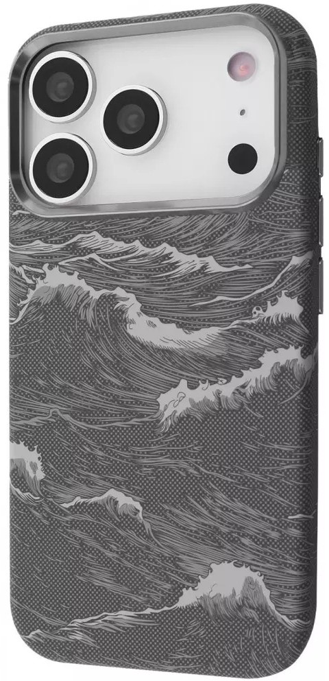 Чохол для смартфону Proove Gleam Case with Magnetic Ring iPhone 17 Pro Max silver ocean (65183) - Фото 1