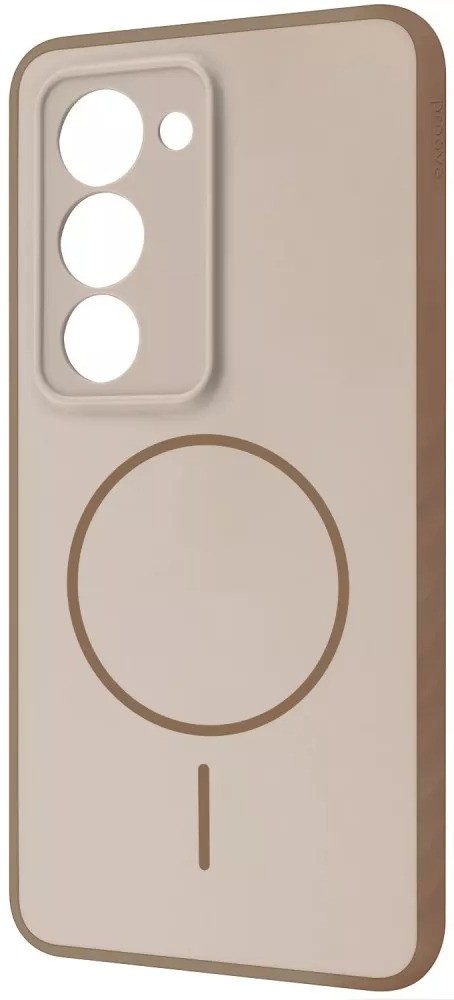 Чохол для смартфону Proove Softline Case with Magnetic Ring Xiaomi Redmi 15 4G/5G 169.5mm Beige (PCLCXRMI1581)