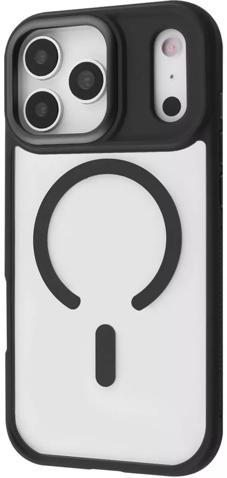 Чехол для смартфона Proove Clear Essence Case with Magnetic Ring iPhone 17 Pro Max Black (PCCEIP17PM02) - Фото 1