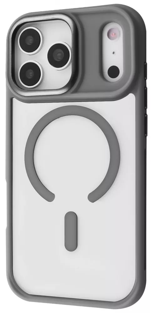 Чохол для смартфону Proove Clear Essence Case with Magnetic Ring iPhone 17 Pro Gray (PCCEIP17P005) - Фото 1