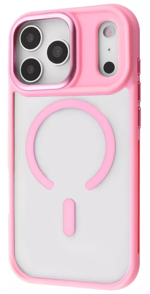 Чохол для смартфону Proove Clear Essence Case with Magnetic Ring iPhone 17 Pro Pink sand (PCCEIP17P028) - Фото 1