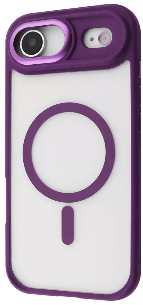 Чохол для смартфону Proove Clear Essence Case with Magnetic Ring iPhone 17 Air Deep Purple (PCCEIP17AR04) - Фото 1