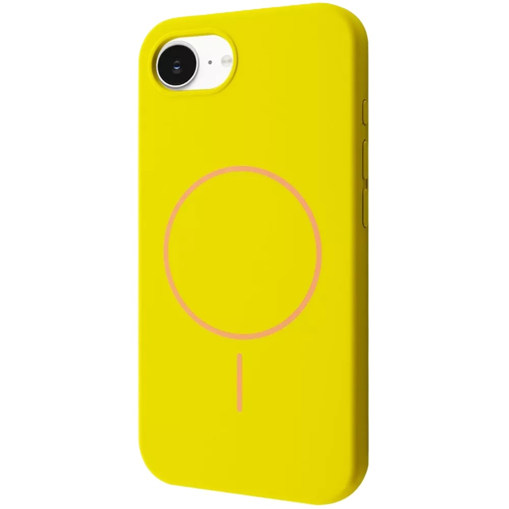 Чехол для смартфона Proove Spectrum Case with Magnetic Ring iPhone 16e Sun Yellow (PCSPIP16E040) - Фото 1