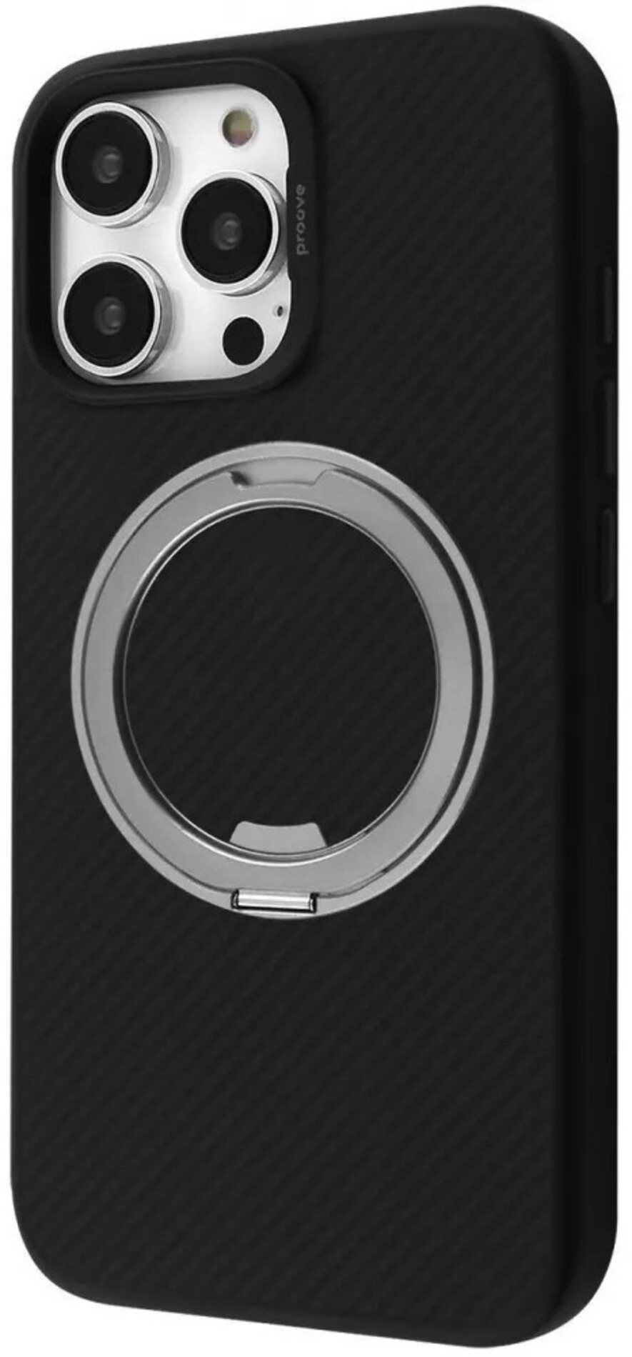 Чехол для смартфона Proove Reinforce Case with Magnetic Ring iPhone 15 Pro Max gray (PCREIP15PM05) - Фото 1