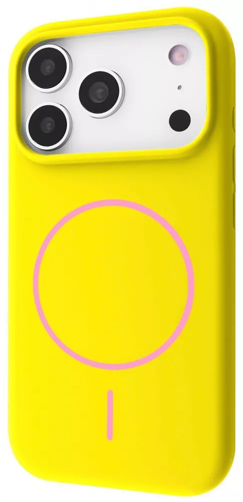 Чехол для смартфона Proove Spectrum Case with Magnetic Ring iPhone 17 Pro sun Yellow (PCSPIP17P040) - Фото 1