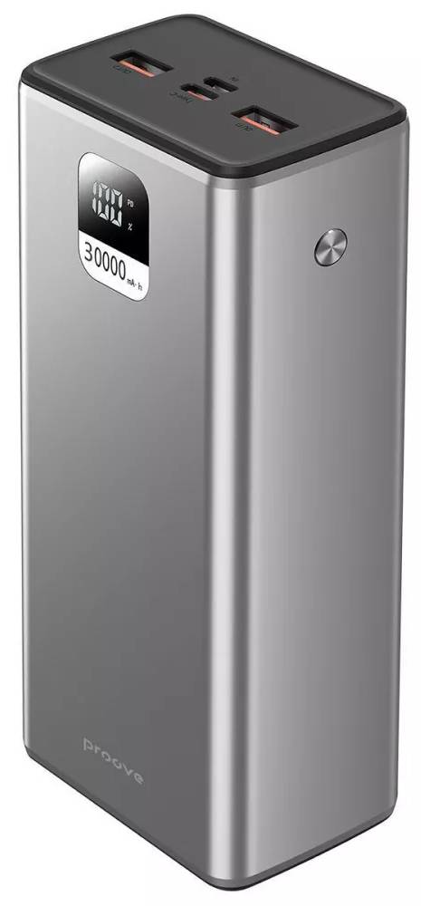 Батарея мобільна Proove Guardian 22.5W 30000mAh metal gray (PBG322210004) - Фото 1