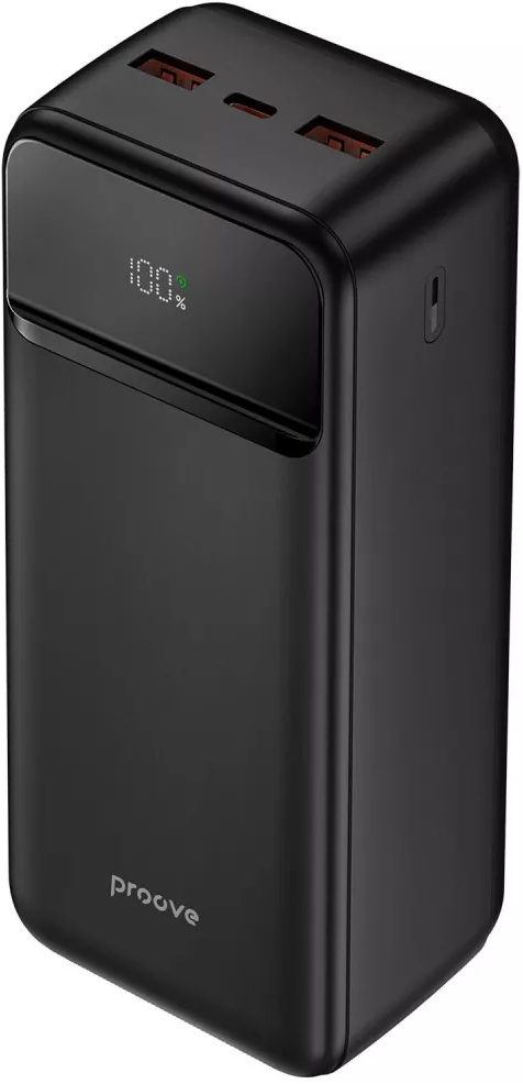 Батарея мобильная Proove Illuminator 2 22.5W 30000mAh black (PBIP30212201) - Фото 1