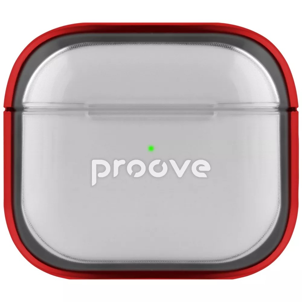 Чохол для навушників Proove Safe Box Case AirPods 4 red (PCSBAR040025) - Фото 1