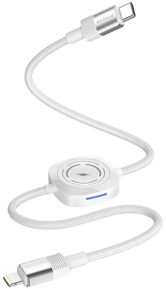 Кабель Proove Multi Charging Type-C to Lightning 27W White (CCMT27004101) - Фото 1