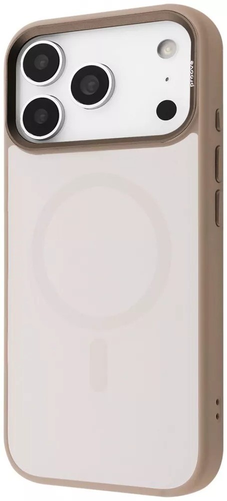 Чохол для смартфону Proove Sapphire Case with Magnetic Ring iPhone 17 Pro Max Desert Titanium (PCSAIP17PM33) - Фото 1