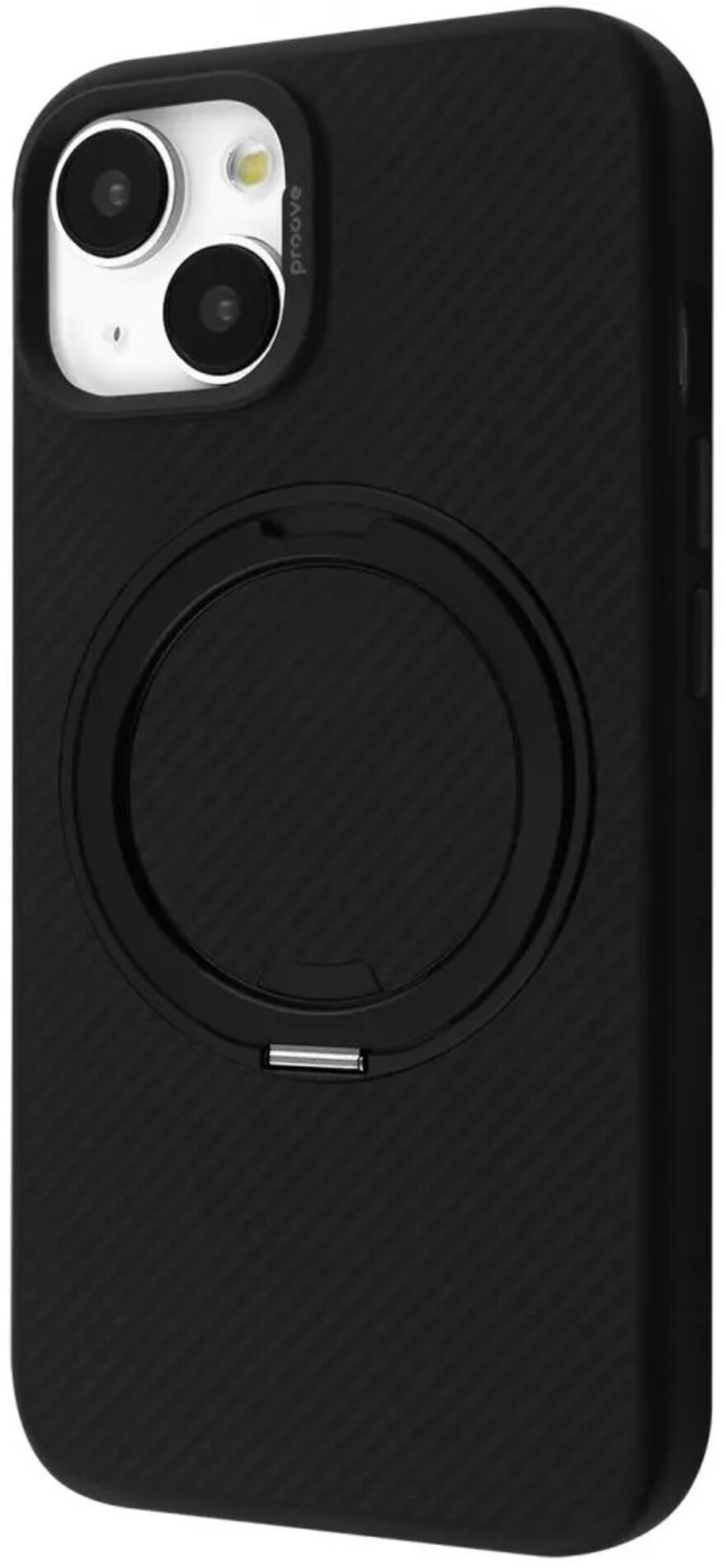 Чехол для смартфона Proove Reinforce Case with Magnetic Ring iPhone 13 black (PCREIP130002) - Фото 1