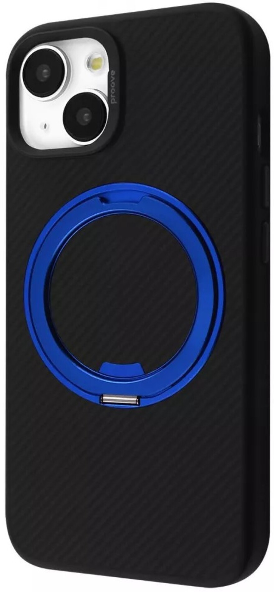 Чехол для смартфона Proove Reinforce Case with Magnetic Ring iPhone 13 blue (PCREIP130012) - Фото 1