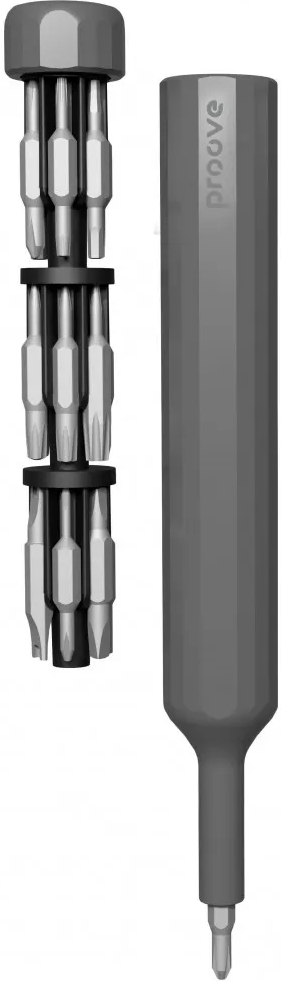 Купити Викрутка зі змінними бітами Proove Spin 39in1 Gray (MTSS39000003) - Фото 1 Викрутка зі змінними бітами Proove Spin 39in1 Gray (MTSS39000003) - Фото 1