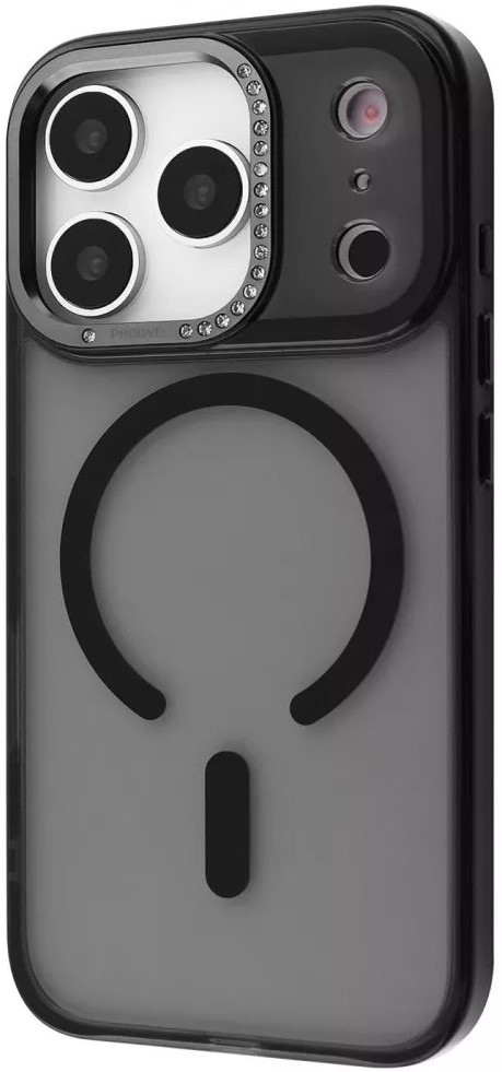 Чехол для смартфона Proove VS1 Case with Magnetic Ring iPhone 17 Pro Black (PCVSIP17P002) - Фото 1