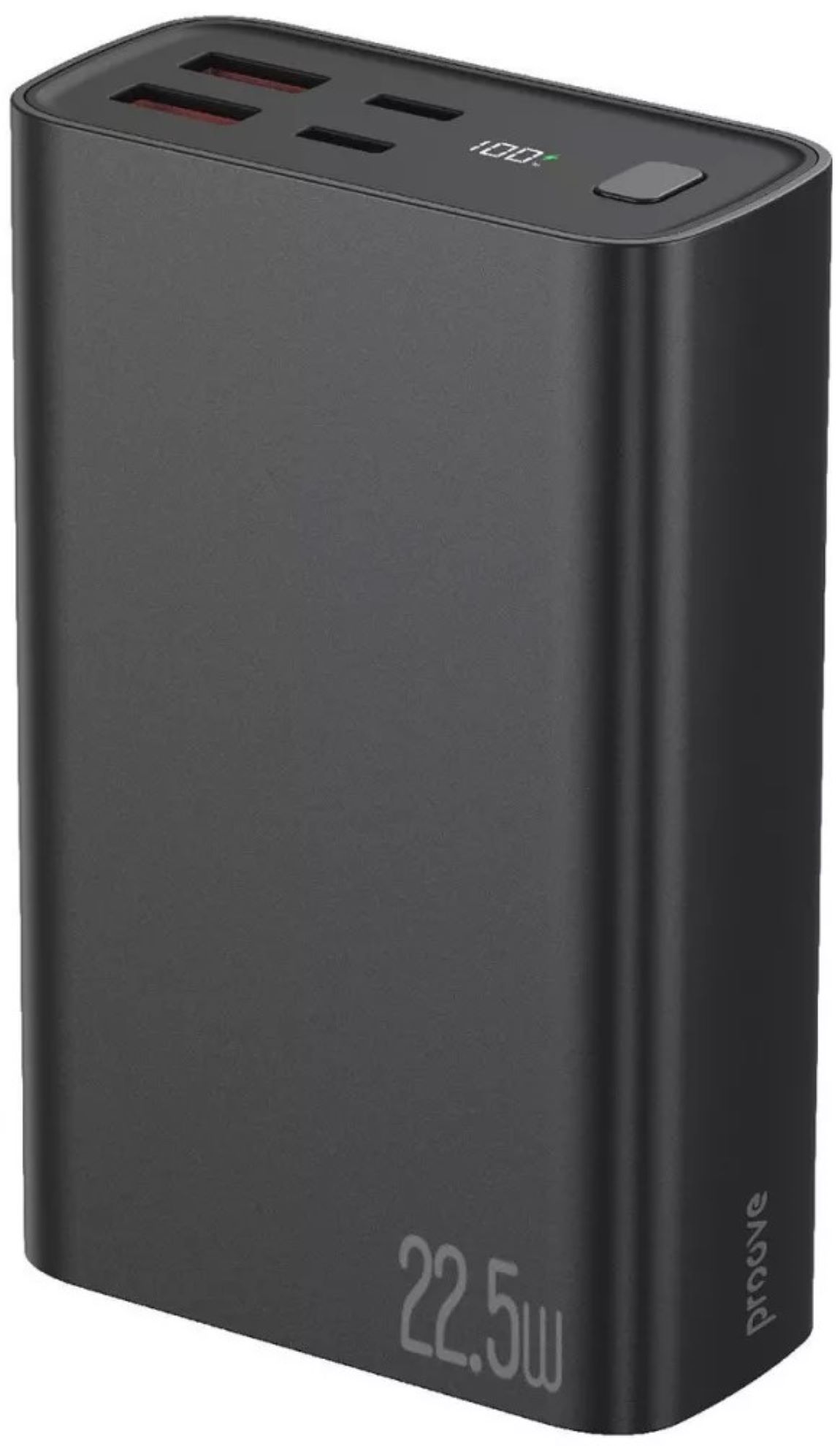 Батарея мобильная Proove Hyper Flux Plus 22.5W 20000mAh black (PBF222120001) - Фото 1