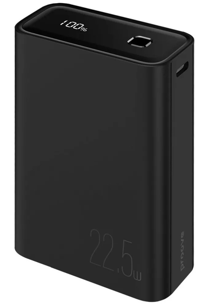 Батарея мобильная Proove Hyper Flux 22.5W 20000mAh black (PBH220120001) - Фото 1