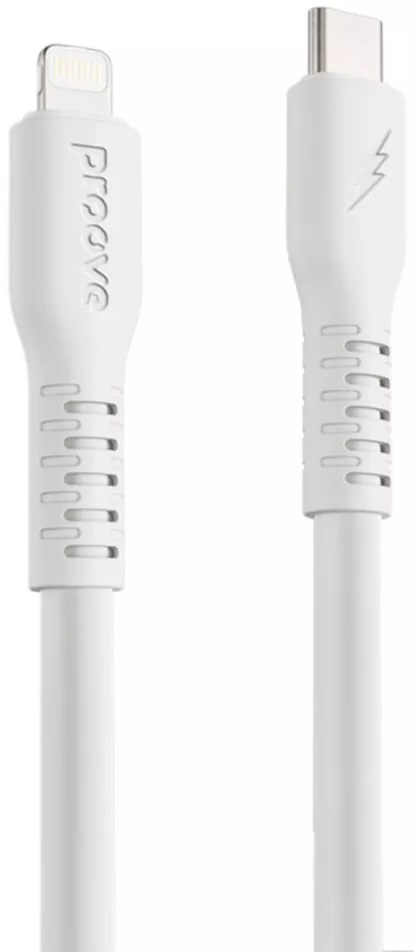 Кабель синхронізації даних Proove Eternal Type-C to Lightning 27W 1m White (CCET27002102) - Фото 1