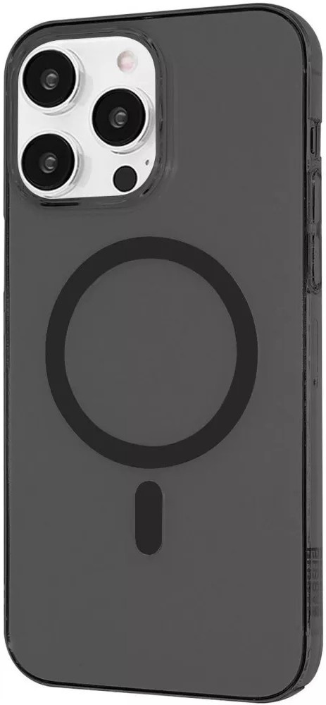 Чохол для смартфону Proove Crystal Case with Magnetic Ring iPhone 15 Pro black (PCCCIP15P002)