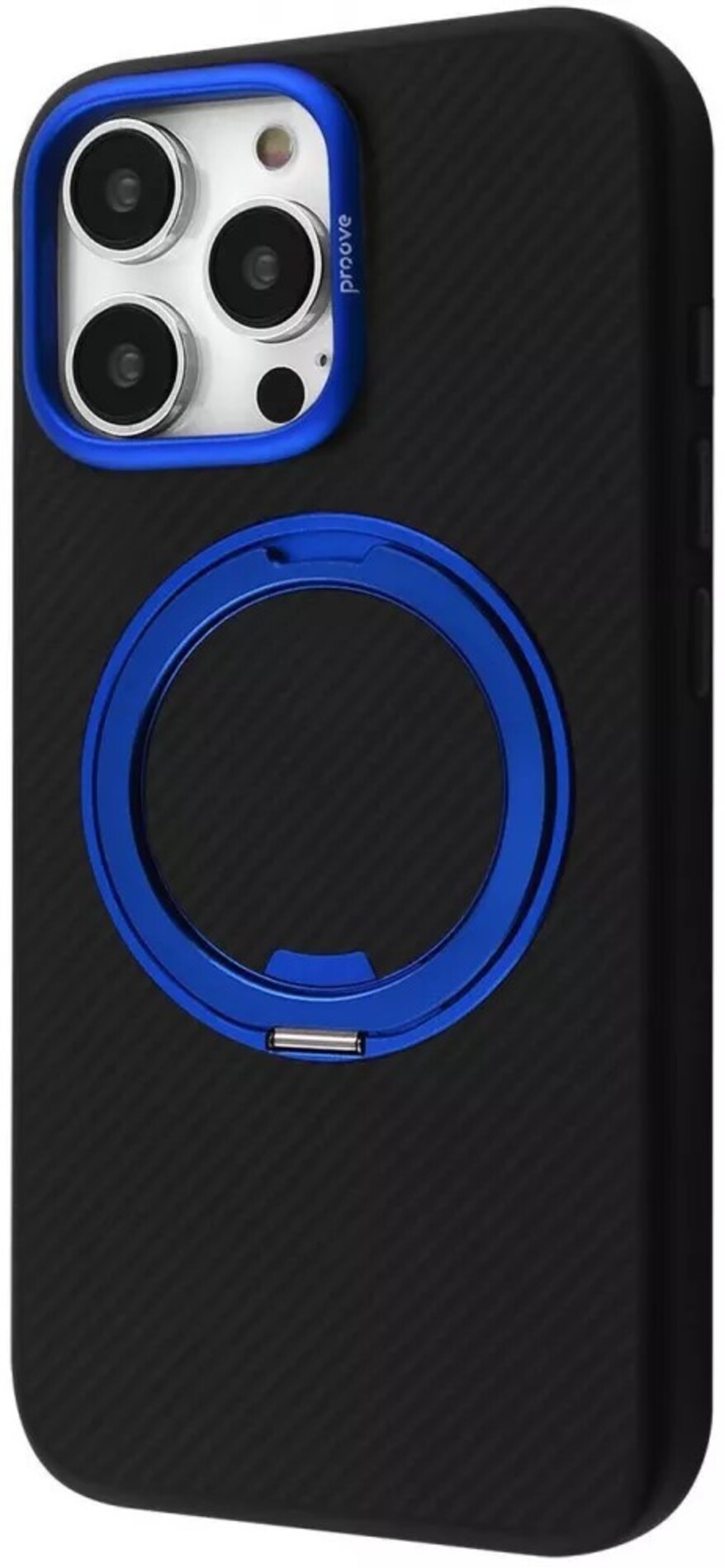 Чехол для смартфона Proove Reinforce Case with Magnetic Ring iPhone 16 Pro Max blue (PCREIP16PM12) - Фото 1
