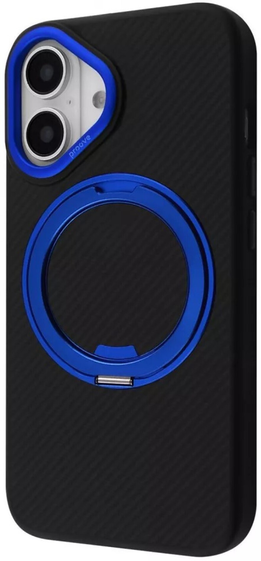 Чехол для смартфона Proove Reinforce Case with Magnetic Ring iPhone 16 blue (PCREIP160012) - Фото 1
