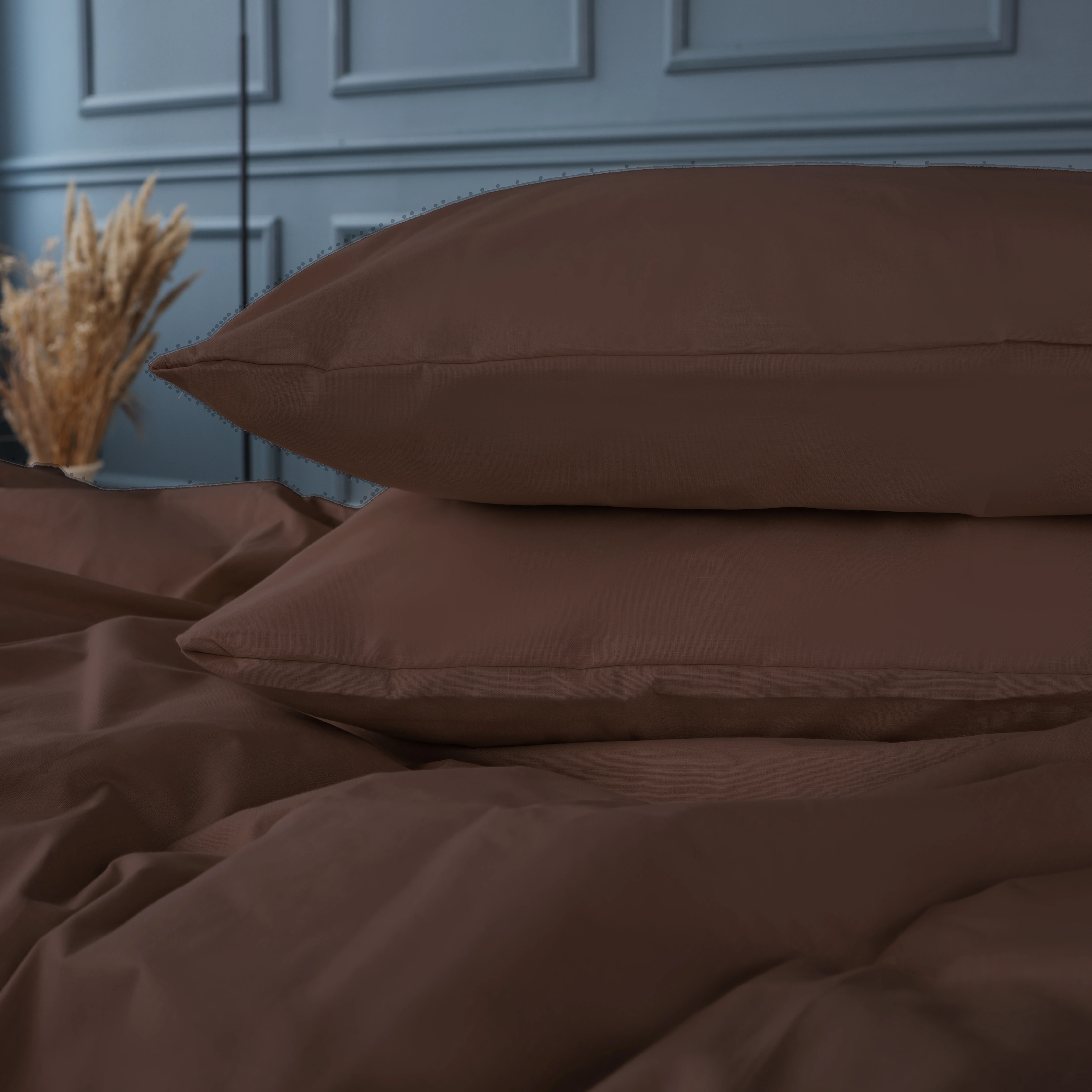 Наволочка MirSon 19-1217 Chocolate Perla 40х60 см (2200000952905) - Фото 1