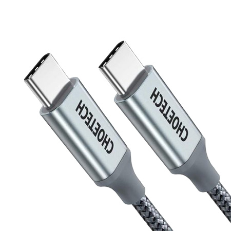 Кабель синхронизации данных Choetech USB Type C-USB Type C 1.8m (XCC-1002) - Фото 1