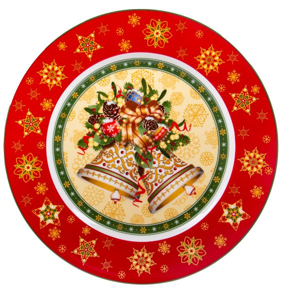 Купити Тарілка обідня Lefard Christmas collection 26 см (986-136) - Фото 1 Тарілка обідня Lefard Christmas collection 26 см (986-136) - Фото 1