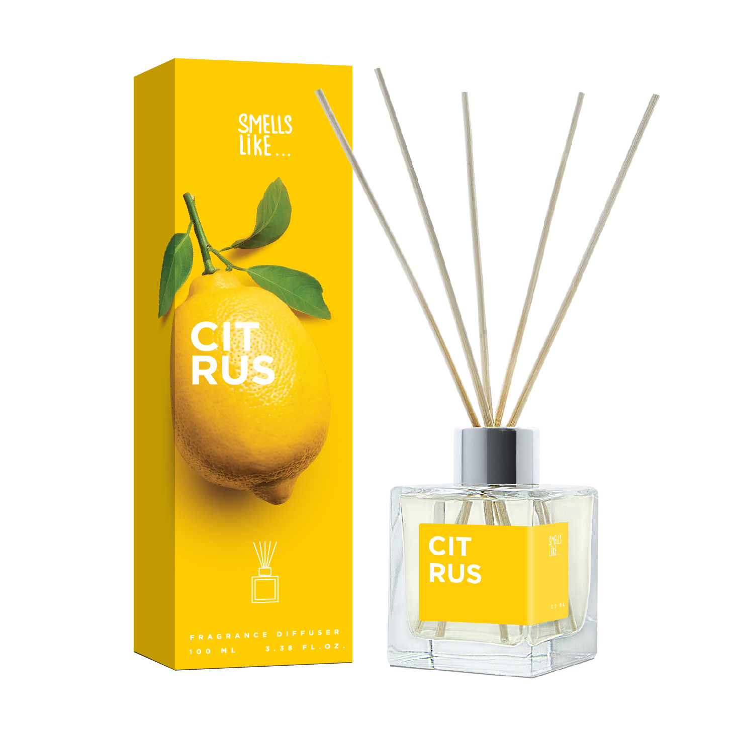 Аромадиффузор Esse Smells Like Citrus (Цитрус) 100 мл (SL-Ct) - Фото 1