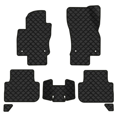 Коврики из экокожи в салон авто EVAtech ECO для Tiguan (Mk 2) Volkswagen 2016-2020 2 поколение SUV EU VW31492CJ7AV4BBB - Фото 1