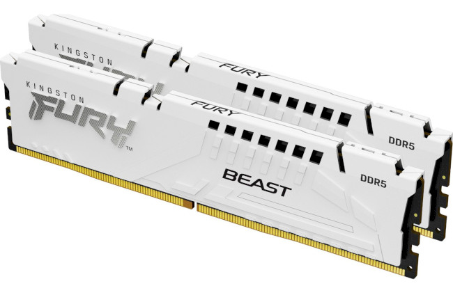 Память DDR Kingston Fury Beast DDR5-5600 64GB (2x32GB) C40-40-40 1.25V XMP (KF556C40BWK2-64) - Фото 1