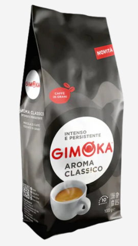 Кофе в зернах Gimoka Aroma Classico 1 кг (8003012000930) - Фото 1