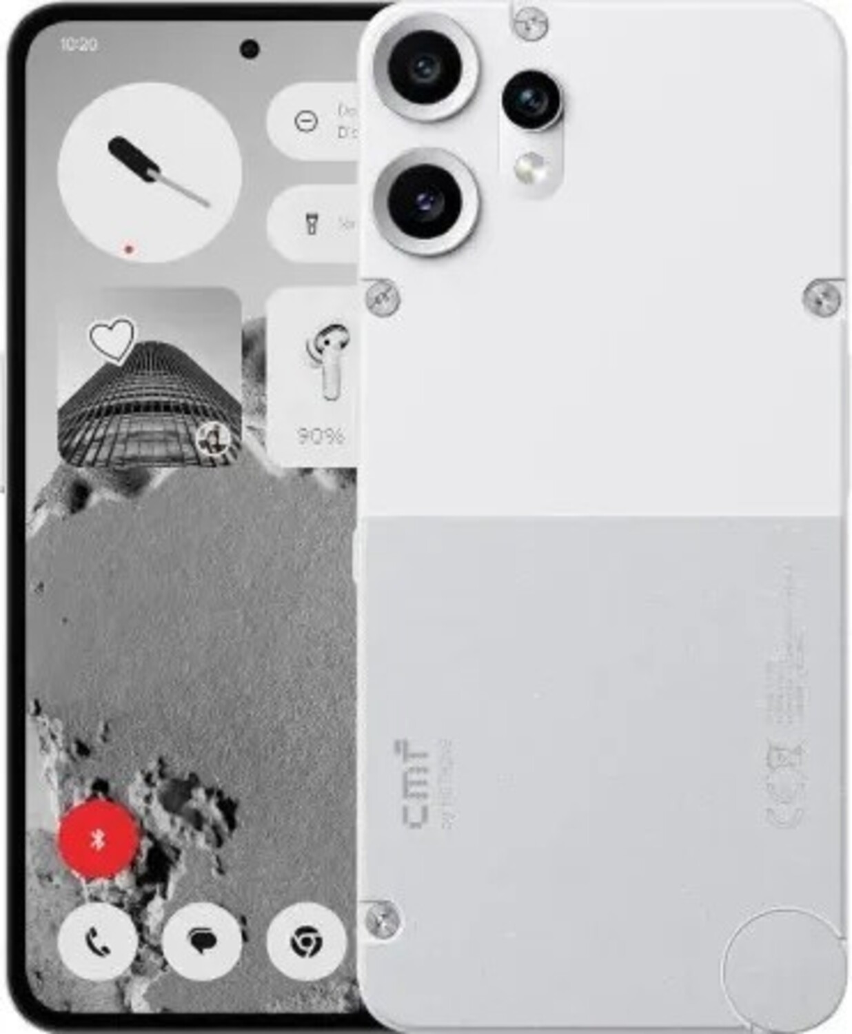 Смартфон CMF by Nothing Phone 2 Pro 8/128GB White - Фото 1