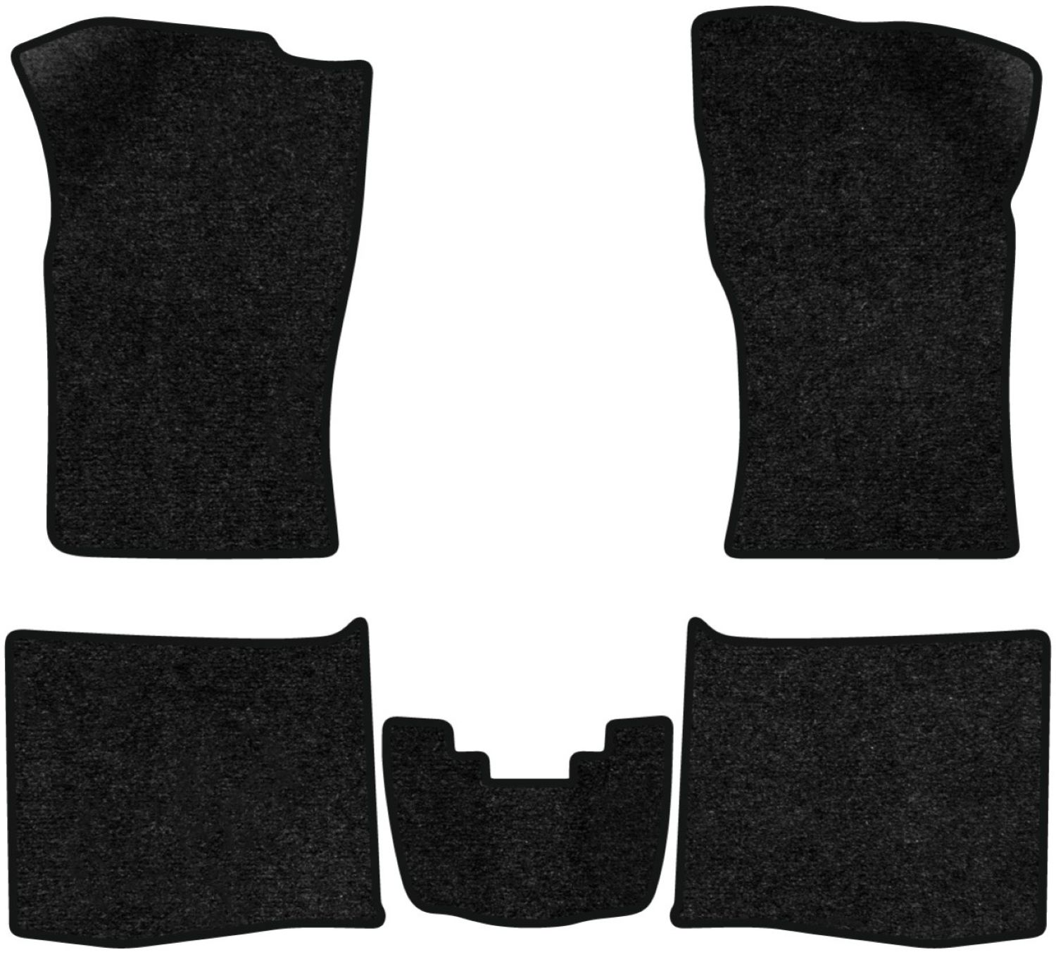Коврики ворсовые в салон авто EVAtech Standard для Citroen ZX 3-doors 1991-1998 1 поколение Htb EU черный кант CN43616C5VEB - Фото 1