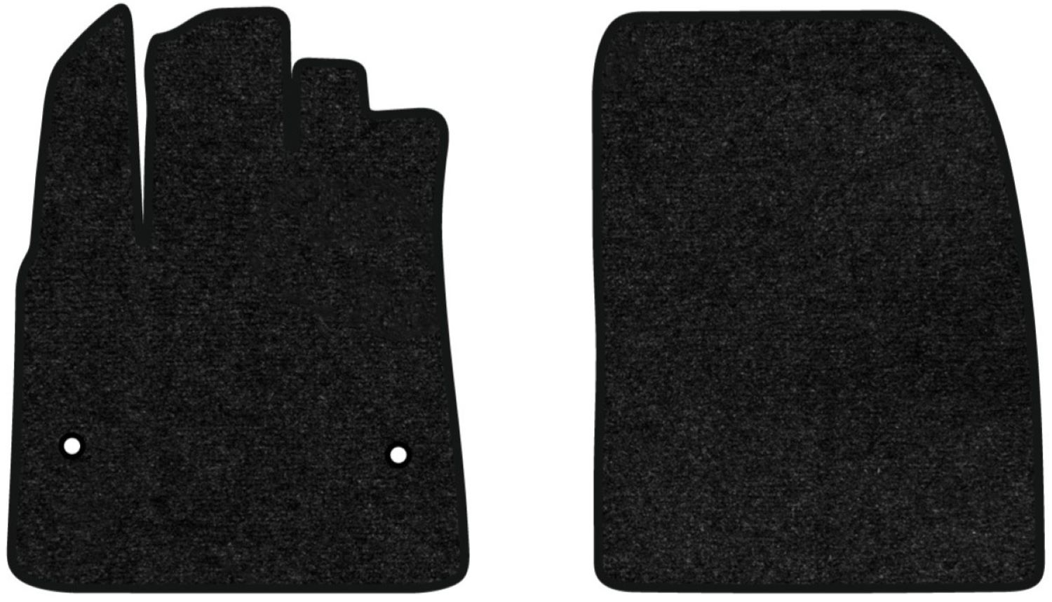Коврики ворсовые в салон авто EVAtech Standard для Citroen Berlingo (K9) XL without armrest 2018 3 поколение Minivan EU черный кант CN43768A2AV2VEB - Фото 1