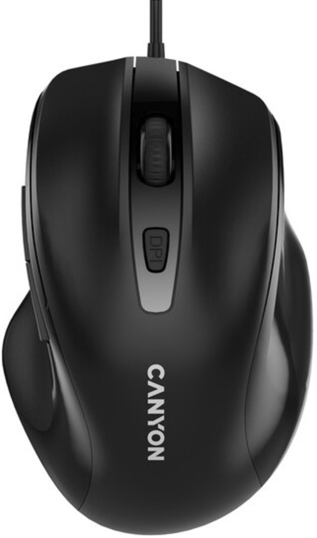Миша дротова Canyon M-6 Wired Black (CNE-CMS6) - Фото 1