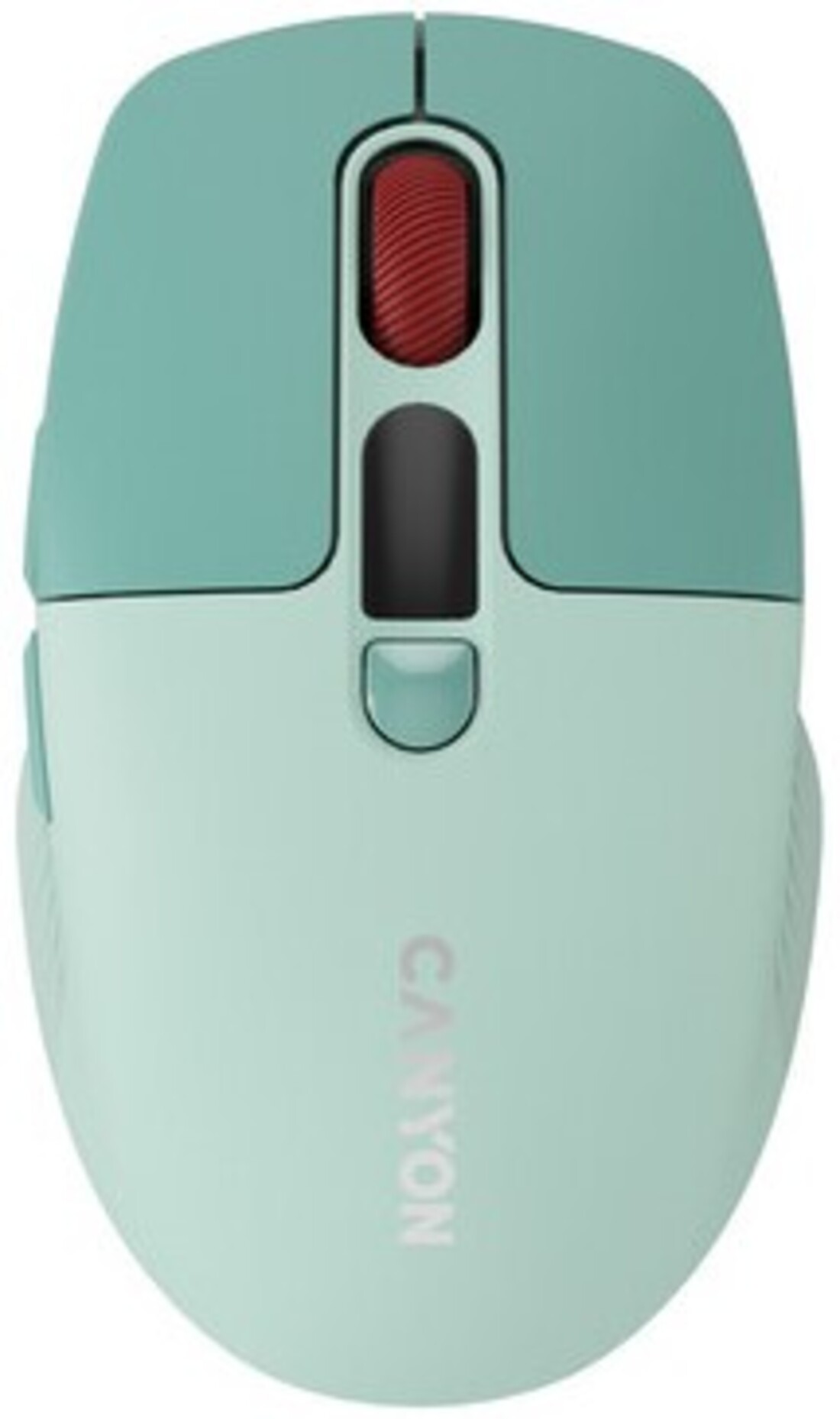 Мышь беспроводная Canyon MW-26 LCD Silent Dual mode Green (CNS-CMSW26GR) - Фото 1