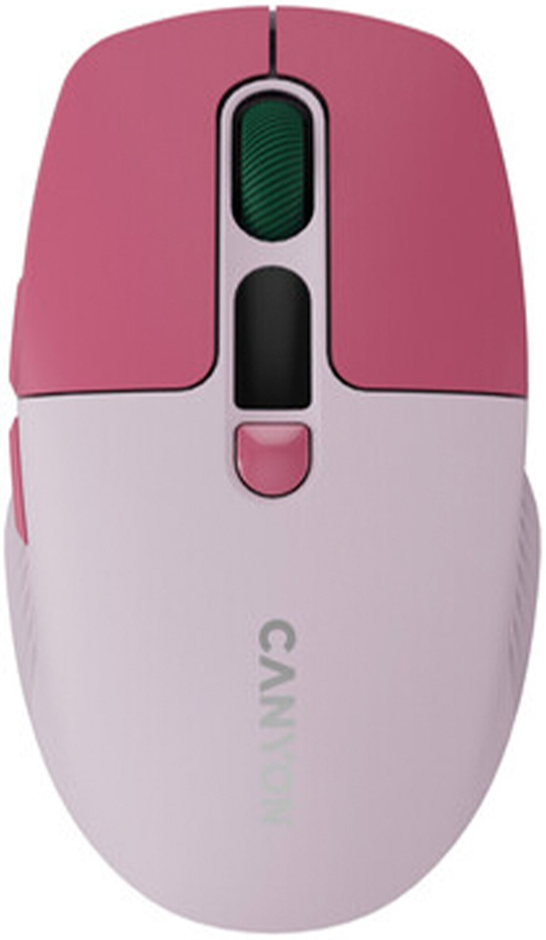 Миша бездротова Canyon MW-26 LCD Silent Dual mode Pink (CNS-CMSW26P) - Фото 1